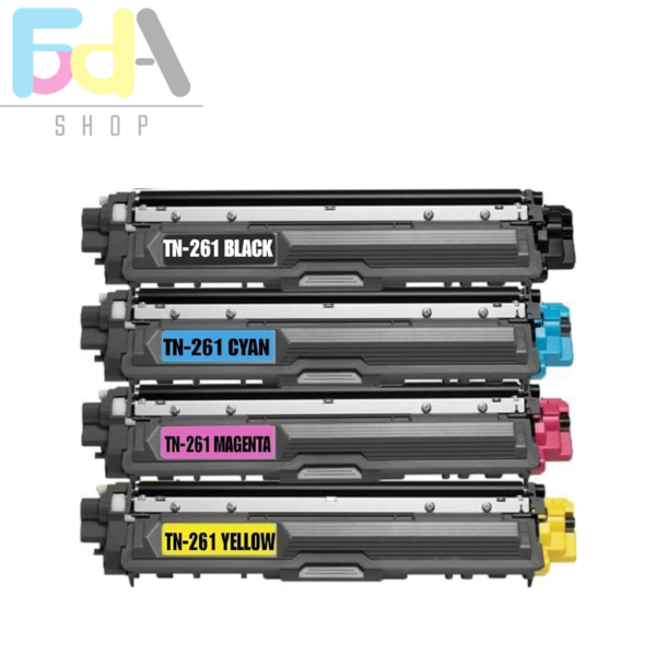 خراطيش الحبر براذر ليزر ألوان Color Toner Cartridge Brother TN-261