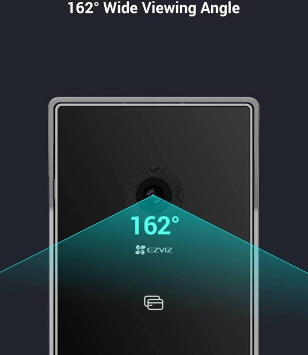 ⁦انتركوم مرئي منزلي ذكي EZVIZ HP7 2K مع شاشة لمس ملون HP7-R100-1W2TFC⁩ - الصورة ⁦4⁩