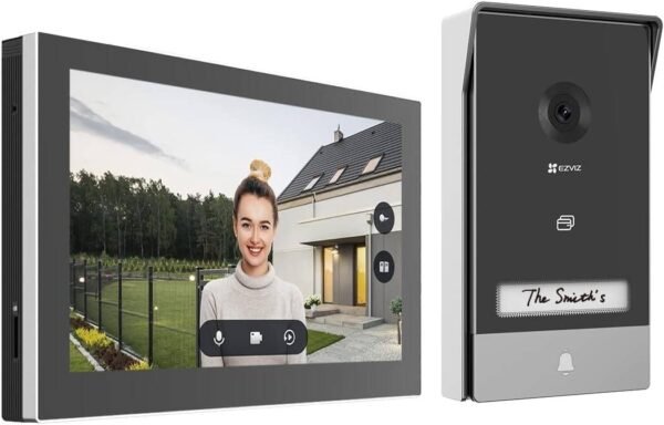 انتركوم مرئي منزلي ذكي EZVIZ HP7 2K مع شاشة لمس ملون HP7-R100-1W2TFC