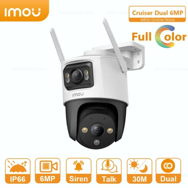 ⁦كاميرا ايمو كروزر دوال  Imou cruiser IPC-S7XN-6M0WED⁩ - الصورة ⁦5⁩