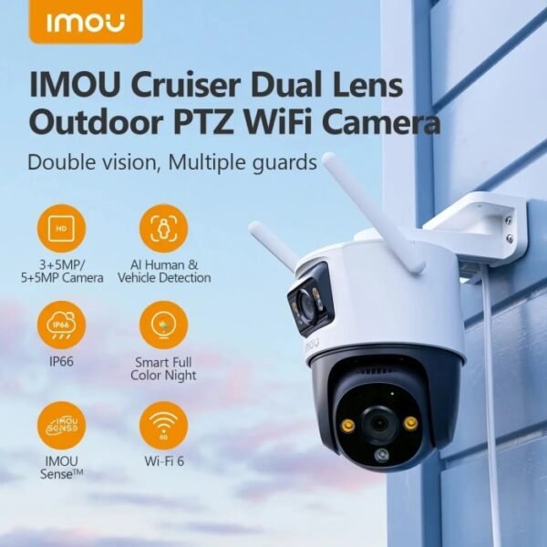 ⁦كاميرا ايمو كروزر دوال  Imou cruiser IPC-S7XN-6M0WED⁩ - الصورة ⁦3⁩